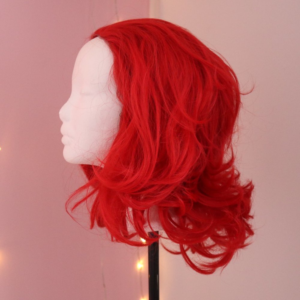 Rockstar Wigs Prism Hair Red Layered Lace Front Wig - Picture 5 of 8